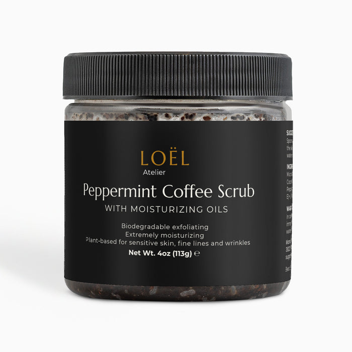 Peppermint Coffee Scrub