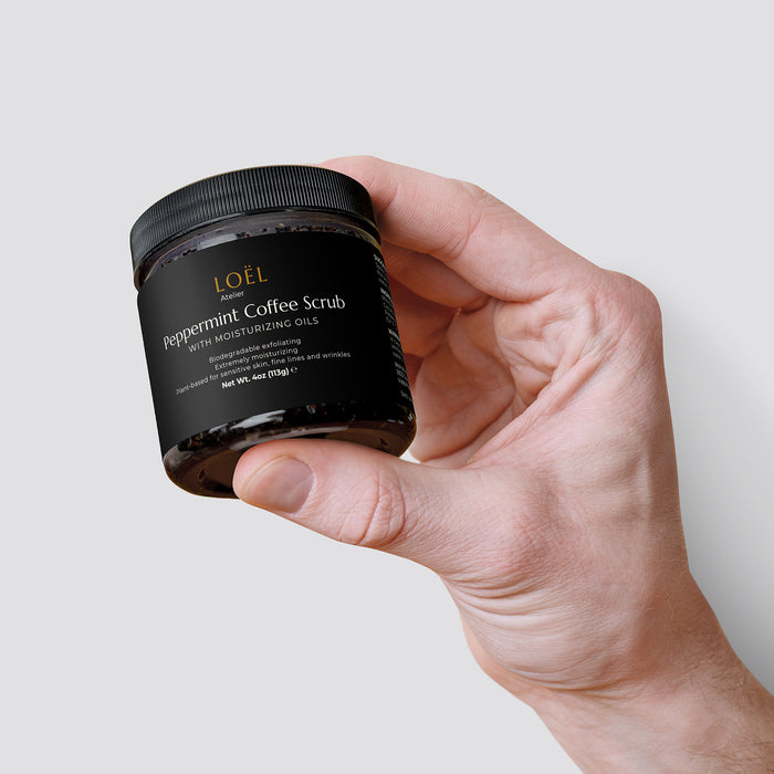 Peppermint Coffee Scrub