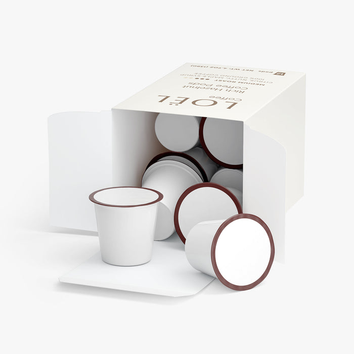 Rich Hazelnut Coffee Pods (Medium Roast)
